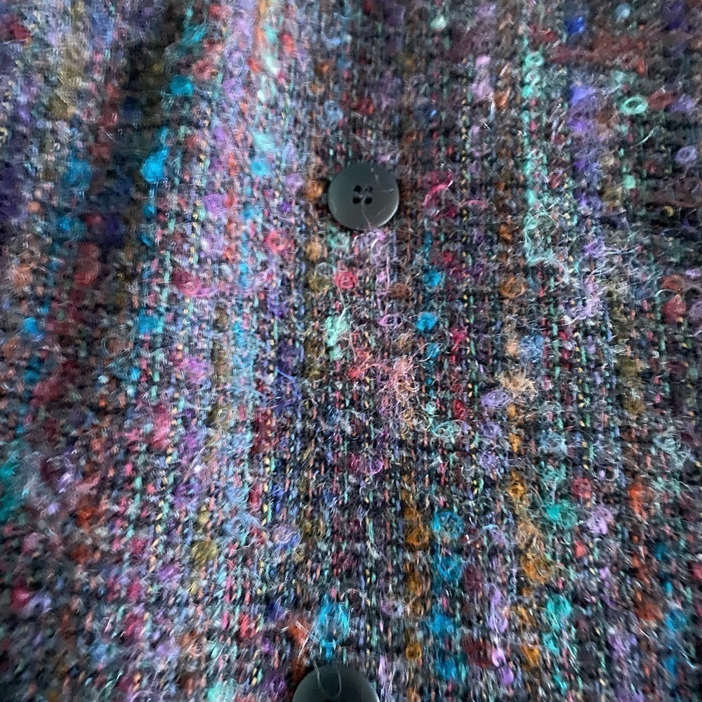 Toffs Vintage 80s Mohair Blend Blazer, Size M/L? - Picture 4 of 6